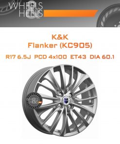 Диски K&K Flanker (КС905) | Каталог Wheelsnheels.ru