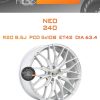 Диски Neo 240 | Каталог Wheelsnheels.ru