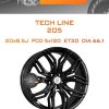 Диски Tech Line 205 | Каталог Wheelsnheels.ru