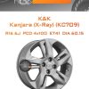 Диски K&K Kanjara (X-Ray) (КС709) | Каталог Wheelsnheels.ru