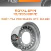 Диски Royal Spin 10/335/281/0 | Каталог Wheelsnheels.ru