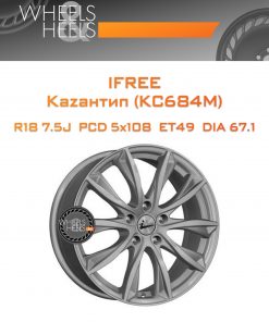 Диски iFree Каzантип (КС684М) | Каталог Wheelsnheels.ru