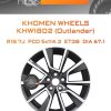 Диски Khomen Wheels KHW1802 (Outlander) | Каталог Wheelsnheels.ru