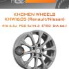 Диски Khomen Wheels KHW1605 (Renault/Nissan) | Каталог Wheelsnheels.ru