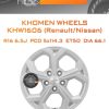 Диски Khomen Wheels KHW1606 (Renault/Nissan) | Каталог Wheelsnheels.ru