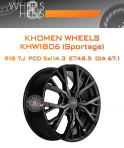 Диски Khomen Wheels KHW1806 (Sportage) | Каталог Wheelsnheels.ru