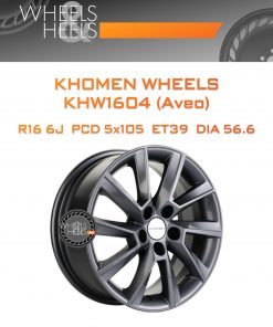 Диски Khomen Wheels KHW1604 (Aveo) | Каталог Wheelsnheels.ru