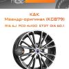 Диски K&K Меандр-оригинал (КС879) | Каталог Wheelsnheels.ru