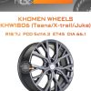 Диски Khomen Wheels KHW1806 (Teana/X-trail/Juke) | Каталог Wheelsnheels.ru