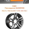 Диски K&K Палладика (КС591М) | Каталог Wheelsnheels.ru