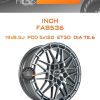 Диски INCH FA8536 | Каталог Wheelsnheels.ru