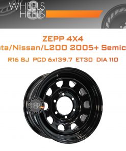 Диски ZEPP 4x4 Toyota/Nissan/L200 2005+ Semicircle | Каталог Wheelsnheels.ru