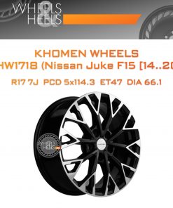 Диски Khomen Wheels KHW1718 (Nissan Juke F15 [14..20]) | Каталог Wheelsnheels.ru