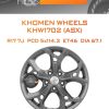 Диски Khomen Wheels KHW1702 (ASX) | Каталог Wheelsnheels.ru