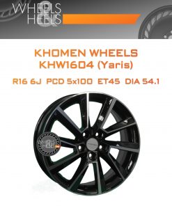 Диски Khomen Wheels KHW1604 (Yaris) | Каталог Wheelsnheels.ru