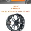 Диски INCH FA8534 | Каталог Wheelsnheels.ru