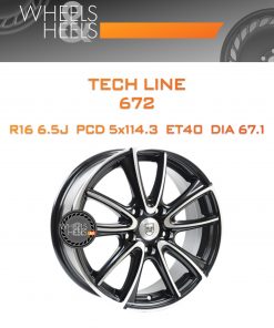 Диски Tech Line 672 | Каталог Wheelsnheels.ru