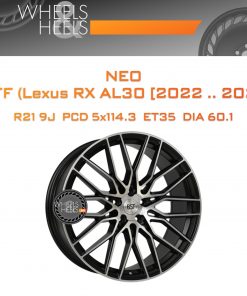Диски Neo 211FF (Lexus RX AL30 [2022 .. 2026]) | Каталог Wheelsnheels.ru