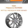 Диски K&K Меренге (КС902) | Каталог Wheelsnheels.ru