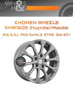 Диски Khomen Wheels KHW1605 (Huyndai/Mazda) | Каталог Wheelsnheels.ru