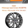 Диски K&K Меандр-оригинал (КС879) | Каталог Wheelsnheels.ru