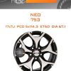 Диски Neo 753 | Каталог Wheelsnheels.ru