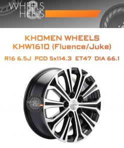 Диски Khomen Wheels KHW1610 (Fluence/Juke) | Каталог Wheelsnheels.ru