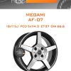 Диски Megami AF-07 | Каталог Wheelsnheels.ru