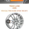 Диски Tech Line 435 | Каталог Wheelsnheels.ru