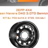 Диски ZEPP 4x4 Nissan Navara D40 3.0TD Semicircle | Каталог Wheelsnheels.ru