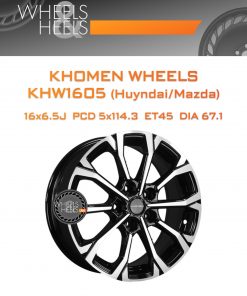 Диски Khomen Wheels KHW1605 (Huyndai/Mazda) | Каталог Wheelsnheels.ru