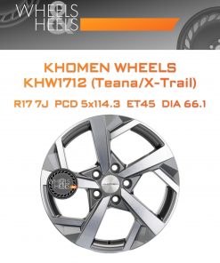 Диски Khomen Wheels KHW1712 (Teana/X-Trail) | Каталог Wheelsnheels.ru
