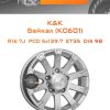 Диски K&K Байкал (КС601) | Каталог Wheelsnheels.ru