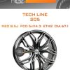 Диски Tech Line 205 | Каталог Wheelsnheels.ru
