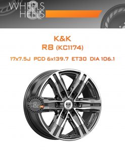 Диски K&K R8 (КС1174) | Каталог Wheelsnheels.ru