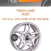 Диски Tech Line 430 | Каталог Wheelsnheels.ru
