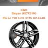 Диски K&K Sayan (КС731M) | Каталог Wheelsnheels.ru