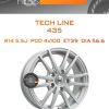 Диски Tech Line 435 | Каталог Wheelsnheels.ru