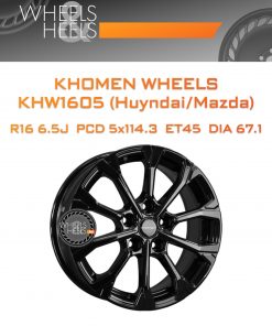 Диски Khomen Wheels KHW1605 (Huyndai/Mazda) | Каталог Wheelsnheels.ru