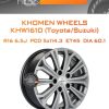 Диски Khomen Wheels KHW1610 (Toyota/Suzuki) | Каталог Wheelsnheels.ru
