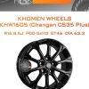 Диски Khomen Wheels KHW1605 (Changan CS35 Plus) | Каталог Wheelsnheels.ru