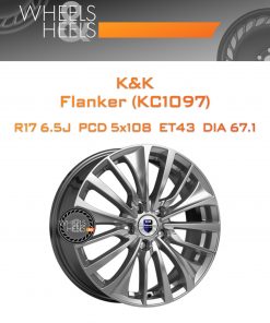 Диски K&K Flanker (КС1097) | Каталог Wheelsnheels.ru