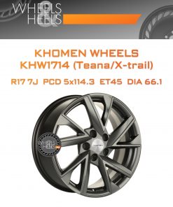 Диски Khomen Wheels KHW1714 (Teana/X-trail) | Каталог Wheelsnheels.ru