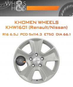 Диски Khomen Wheels KHW1601 (Renault/Nissan) | Каталог Wheelsnheels.ru