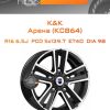 Диски K&K Арена (КС864) | Каталог Wheelsnheels.ru
