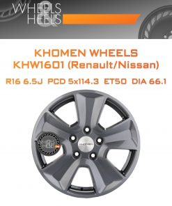 Диски Khomen Wheels KHW1601 (Renault/Nissan) | Каталог Wheelsnheels.ru