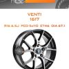 Диски Venti 1617 | Каталог Wheelsnheels.ru