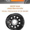 Диски ZEPP 4x4 Jeep Semicircle | Каталог Wheelsnheels.ru