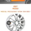 Диски RST R022 | Каталог Wheelsnheels.ru