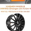 Диски Khomen Wheels KHW1910 (Changan Uni-K/Uni-V) | Каталог Wheelsnheels.ru